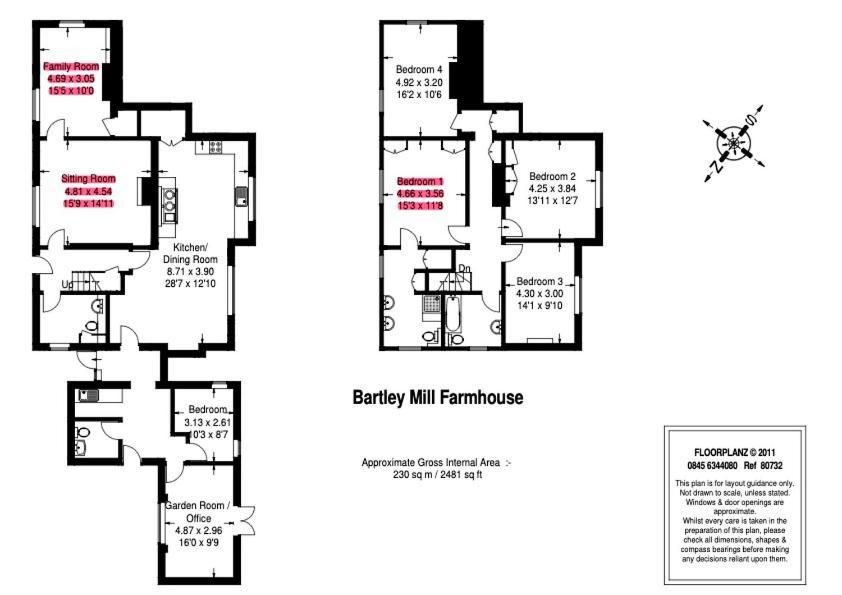 Bartley Mill Farmhouse Wadhurst Eksteriør bilde